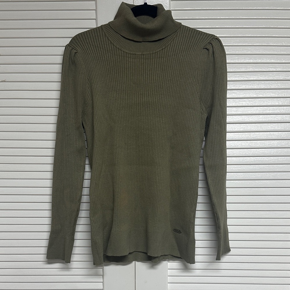 DKNY Olive Cowl Neck Sweater